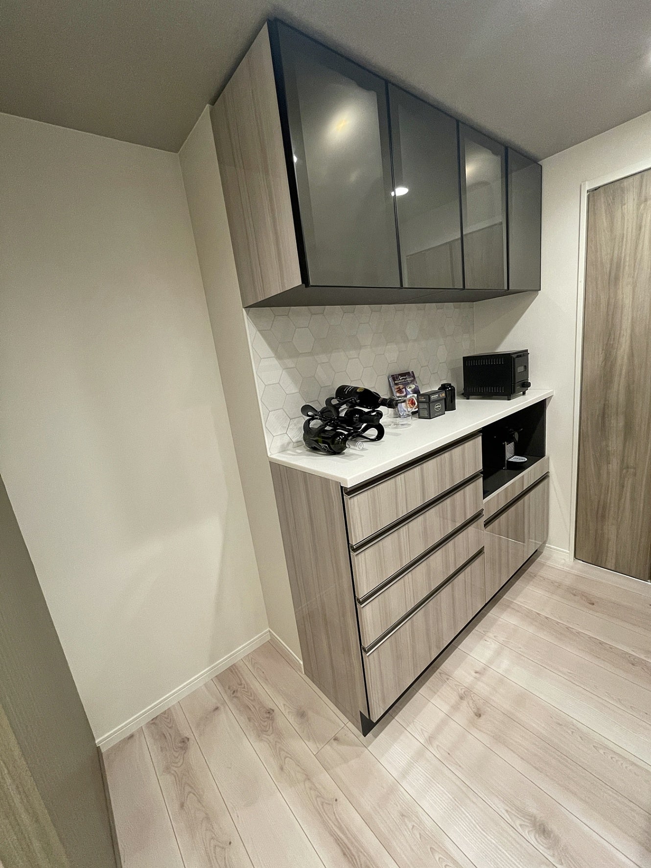 TTN29】タカラスタンダード製 カップボード キッチンボード 食器棚