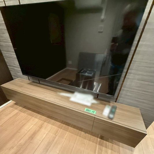 【SSO19】 テレビ台 テレビボード 壁掛け 壁面収納/シンプル モダン/W2150×H225×D350