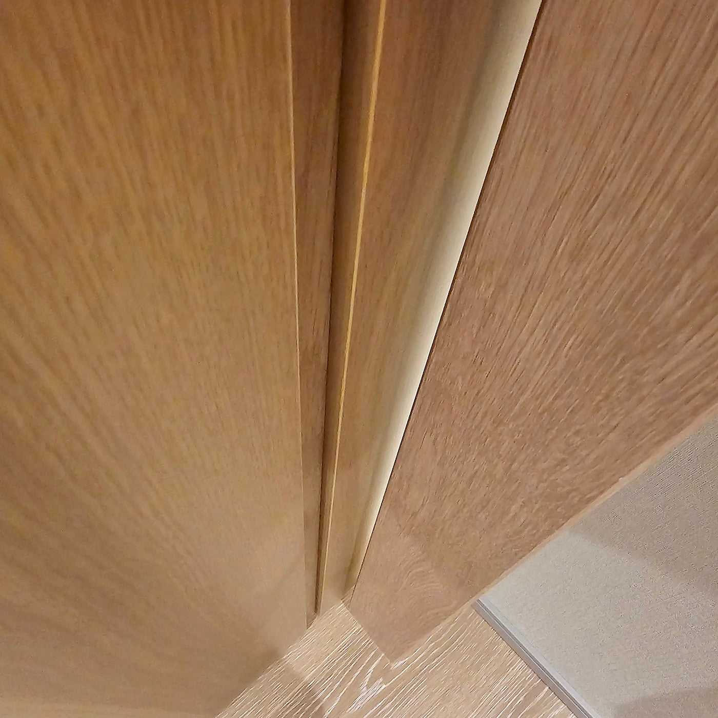【NSK14】枠なし室内吊戸 上レール W930 レール長1870