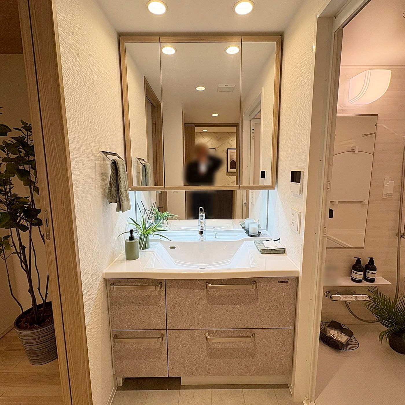 ATR02】タカラスタンダード ミラーキャビネット付き洗面化粧台