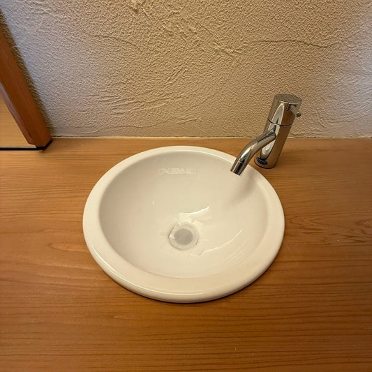 【YKM08】 トイレ洗面ボウル+水栓セット トイレ手洗い