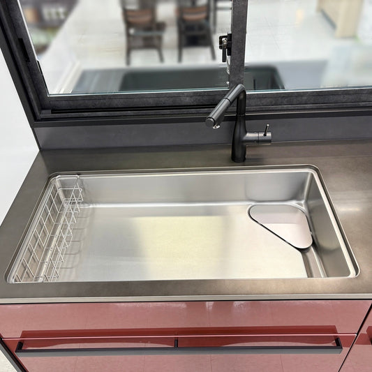 【Y18-1】クリナップ I型 システムキッチン 左シンク 間口2550 ハイグレードタイプ