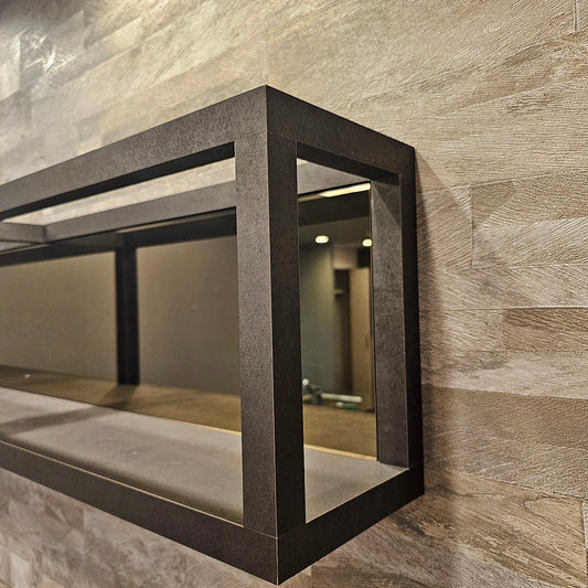 【POK07】リビングウォールラック ウォールシェルフ 飾り棚 モデルルーム展示品