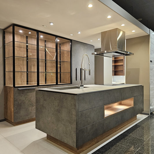 【TCC03】高級品 タカラスタンダード アイランド型 システムキッチン+カップボードセット 右シンク 間口2560