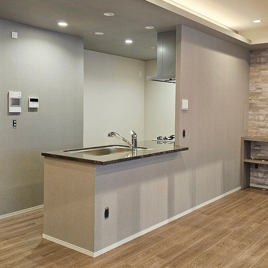 【POK01】タカラスタンダード ペニンシュラ型(欠込み有) システムキッチン W2500