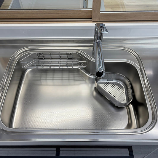 【Y18-2】クリナップ I型 システムキッチン 左シンク 間口2580