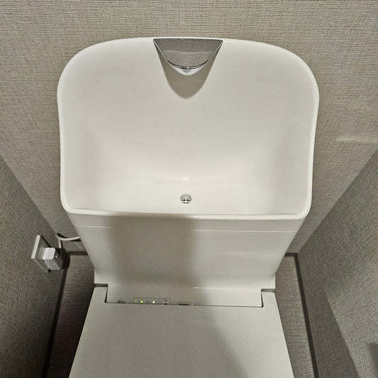【HMC24】TOTO製 一体型トイレ/ウォシュレット一体形便器ZJ2 TCF9153/CS348B/床排水/2023年/モデルルーム展示設置品