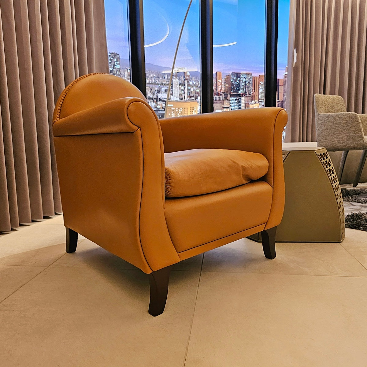 【KCN21】PoltronaFrau ポルトローナフラウ シングルソファ Lyra リラ アームチェア