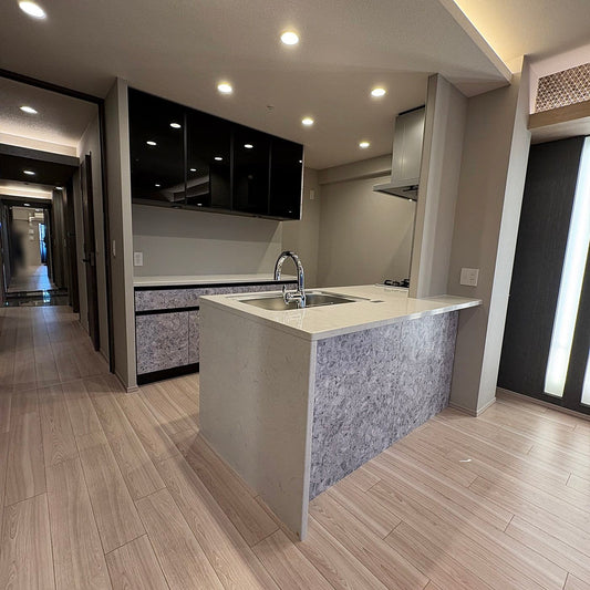 【KNK01】タカラスタンダード製 システムキッチン/食洗器/レンジフード/ガスコンロ/水栓/W2430/モデルR展示設置品