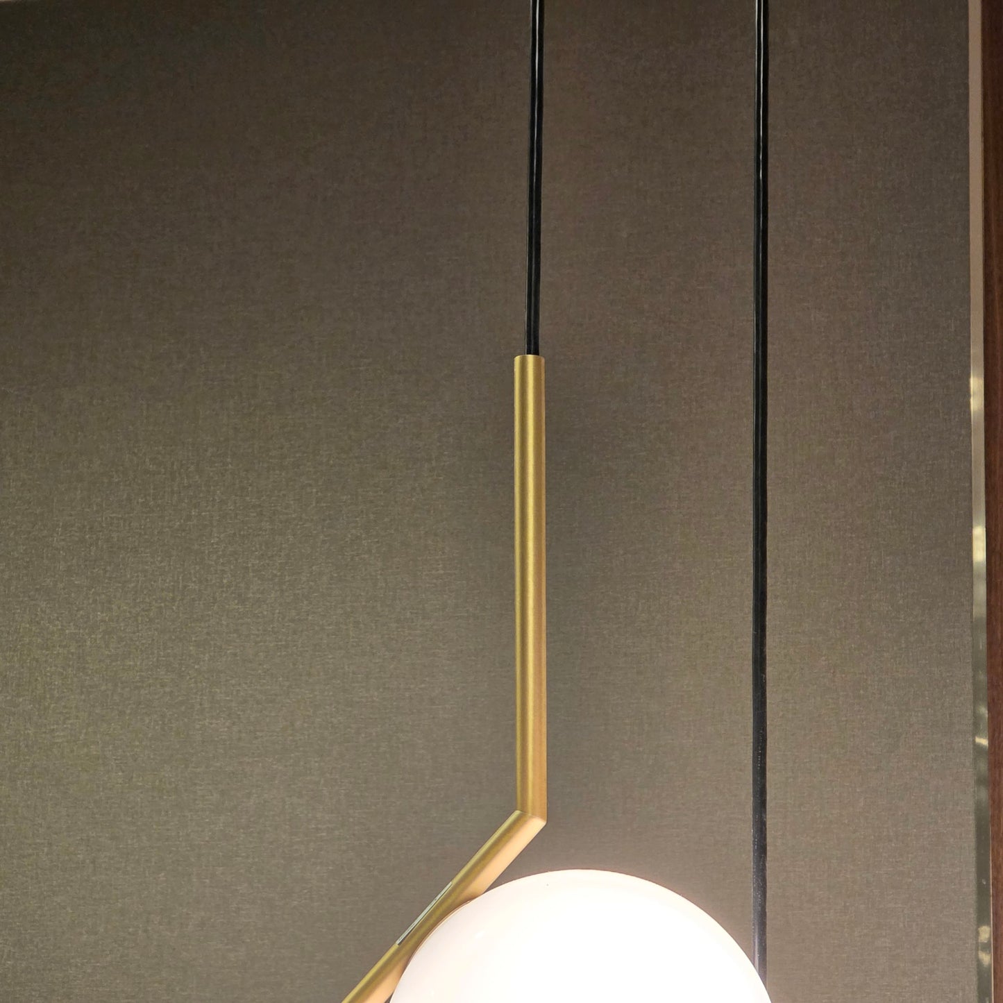 【STF35-3】FLOS アイシーライツ S1 JP ゴールド ペンダントライト小×1個 (単体販売※セット販売ではありません)