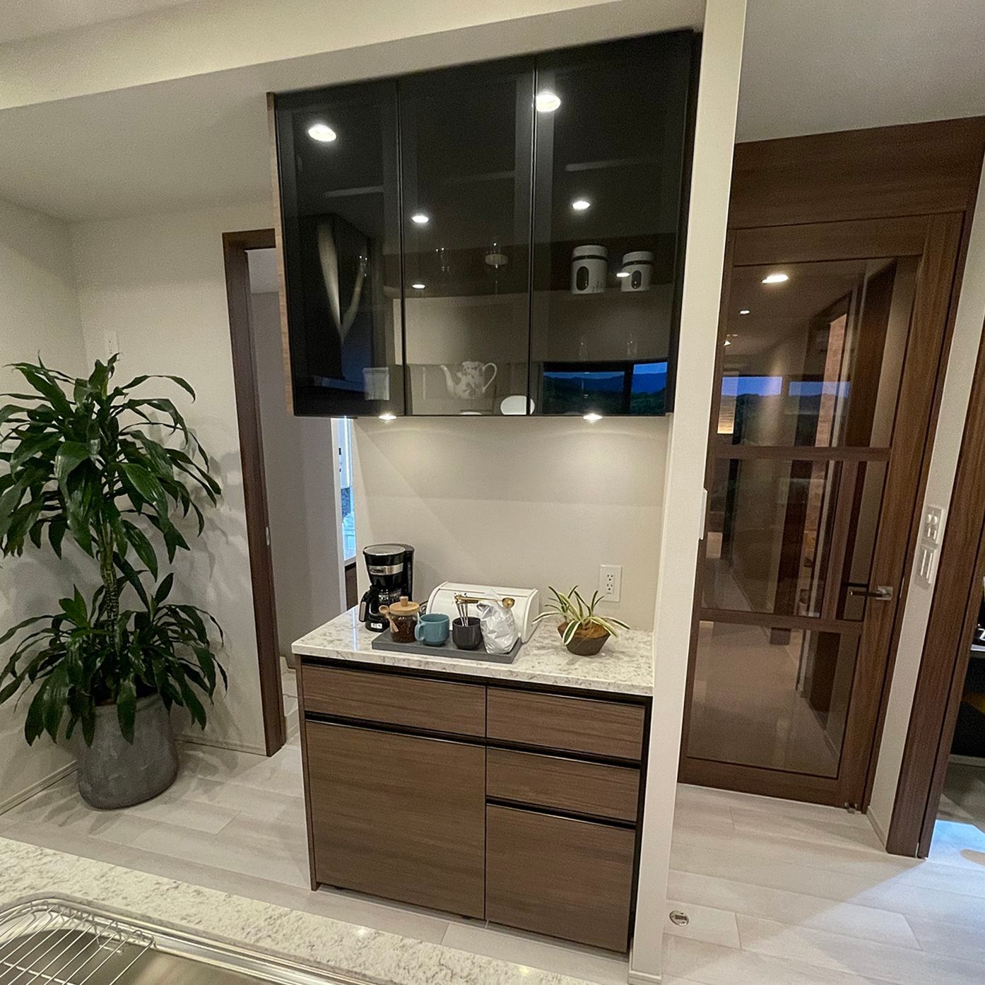 GAS30】タカラスタンダード製 カップボード 食器棚 キッチン収納