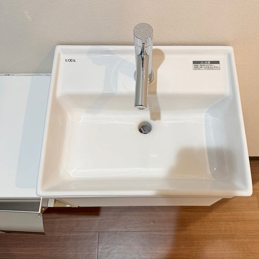 【FHH09】LIXIL 手洗い台 トイレカウンター 手洗い器/ペーパーホルダー 2連