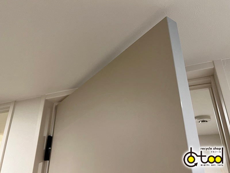 枠付 室内用トイレドア 左吊 表示錠タイプ/W770×H2200×D140/モデルルーム展示設置品【QGF13】