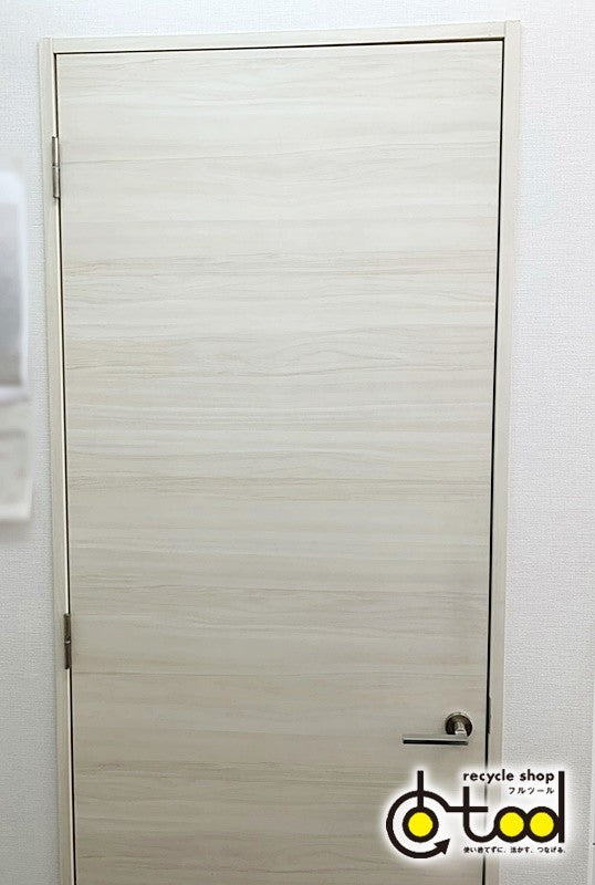 枠付 室内用ドア(STAFF ONLY) 左吊/W850×H2200×D105/モデルルーム設置使用品【SSK57】