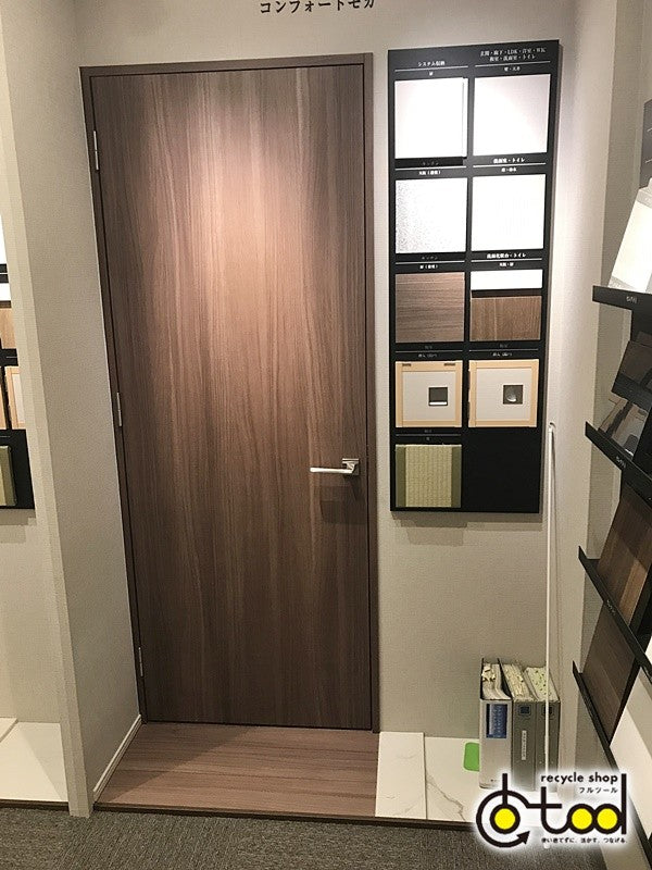 枠付 室内用サンプルドア 左吊/W850×H2150×D80/モデルルーム展示設置品【KCI51】
