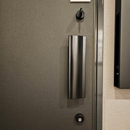 【SKG01】日本フネン製 枠付き 玄関ドア 左吊 鍵1本 インターホン子機親機セット