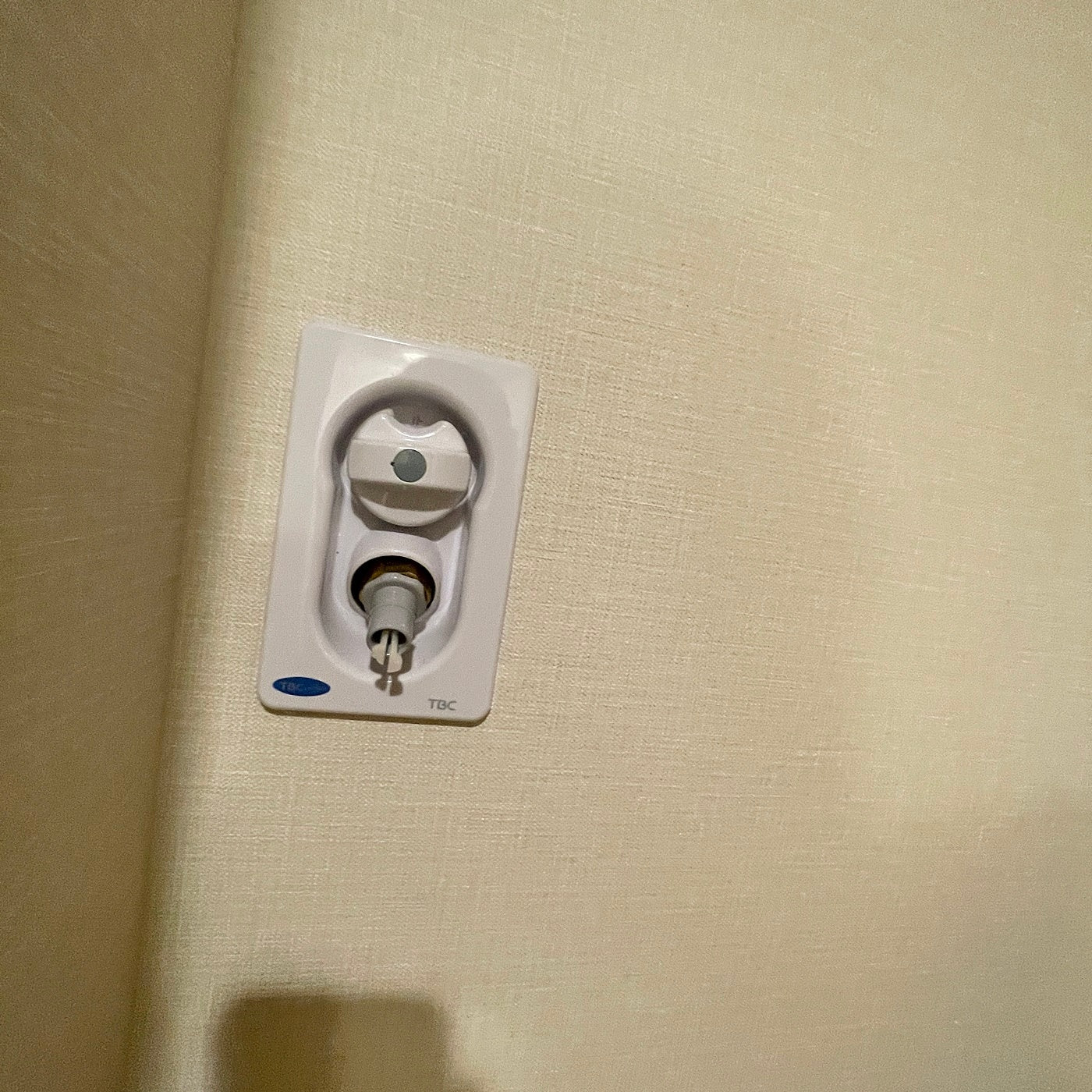 【SCK19】 TBC製 単水栓 洗濯機用コンセント