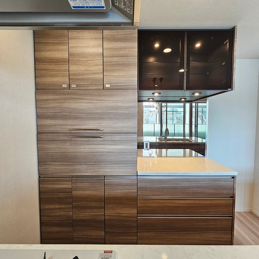 【PFK02】タカラスタンダード製 カップボード W1860