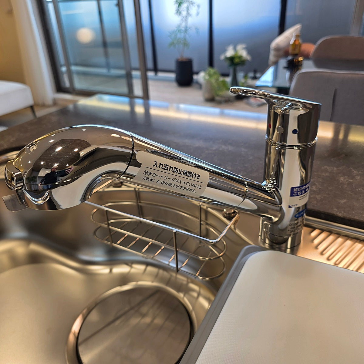 【PRO01_1】タカラスタンダード ペニンシュラ型 システムキッチン＋カップボードセット 左シンク 間口2740