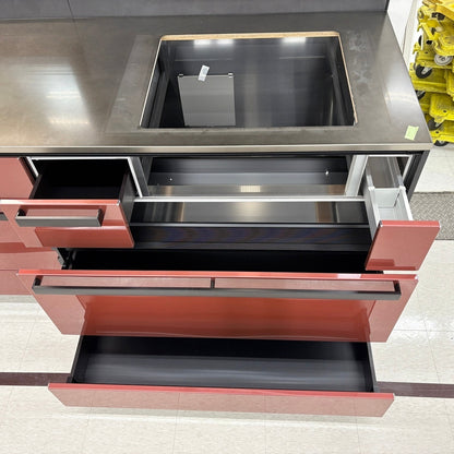 【Y18-1】クリナップ I型 システムキッチン 左シンク 間口2550 ハイグレードタイプ