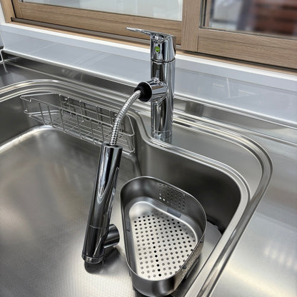 【Y18-2】クリナップ I型 システムキッチン 左シンク 間口2580