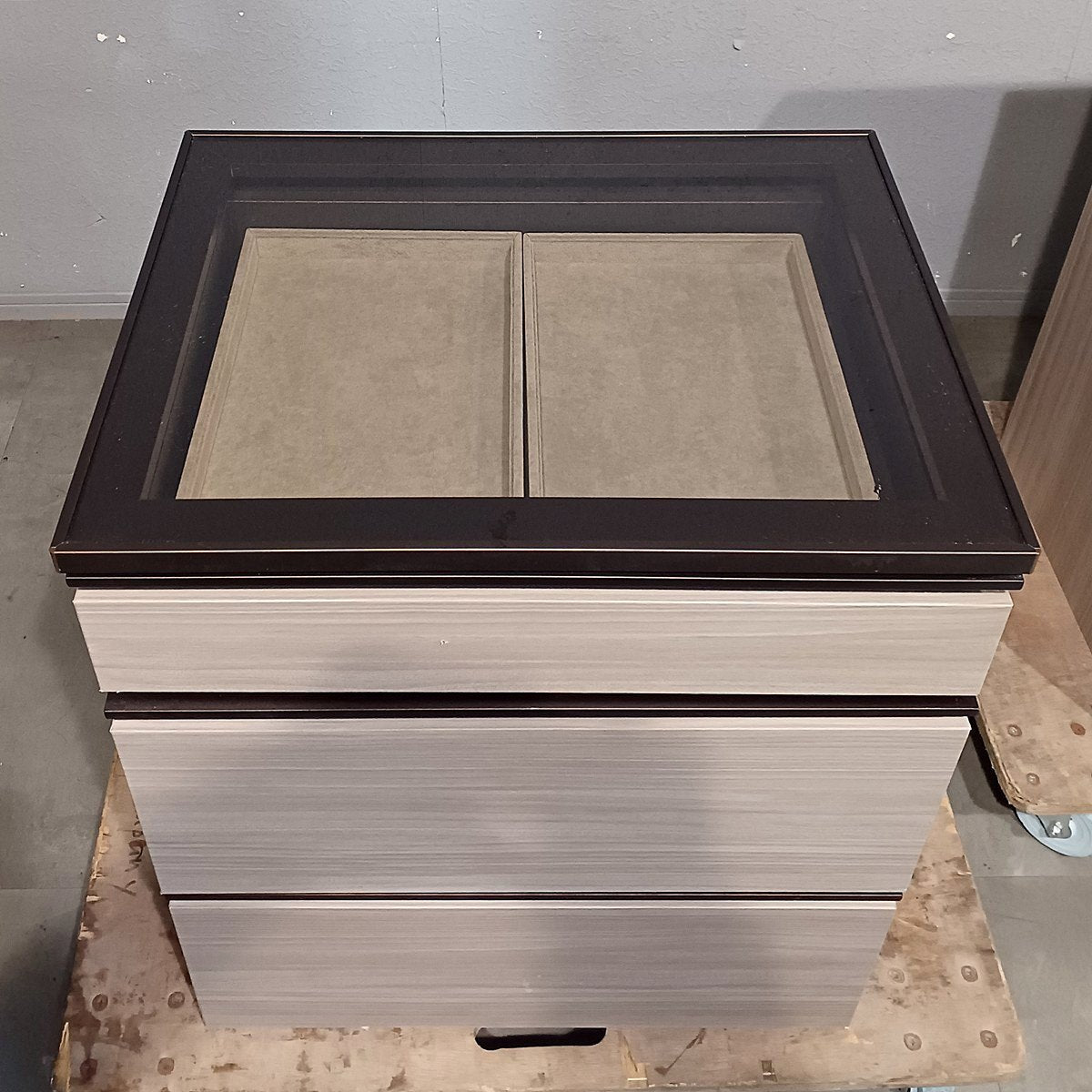 【TFU01_1】 ジュエリーケース付 チェスト