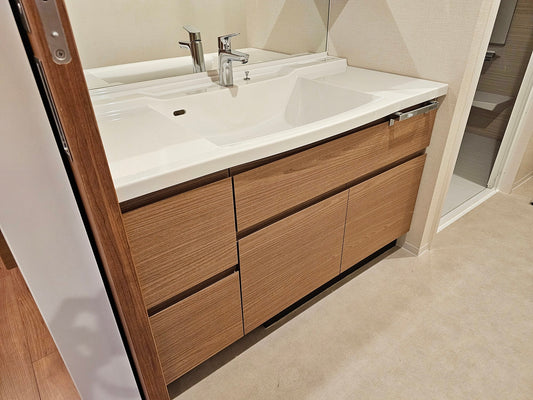 【12-2HIMI_20】 タカラスタンダード 洗面化粧台 カウンター一体型ボウル