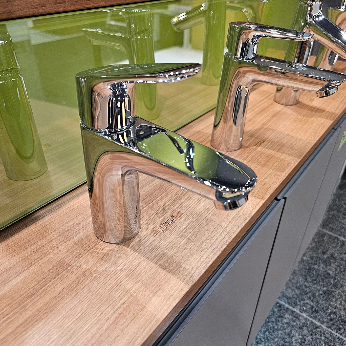 【TCC16】Hansgrohe ハンスグローエ シングルレバー洗面混合水栓 100 フォーカス クールスタート （ポップアップ引棒無） 31509000