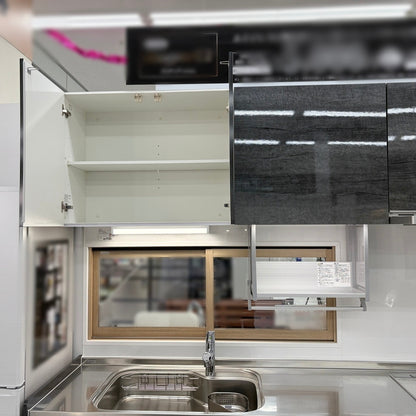 【Y18-2】クリナップ I型 システムキッチン 左シンク 間口2580