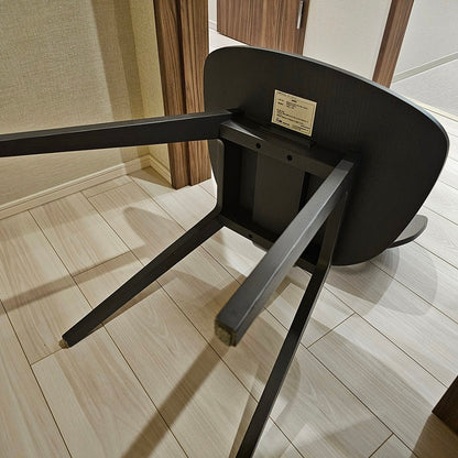【HMC09】FUJIEI 藤栄 CUMMER カマー Wチェア ダイニングチェア モデルルーム展示設置品