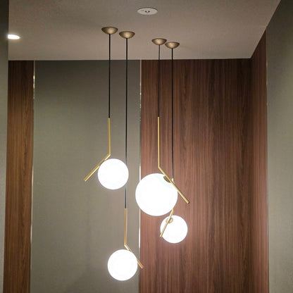 【STF35-3】FLOS アイシーライツ S1 JP ゴールド ペンダントライト小×1個 (単体販売※セット販売ではありません)