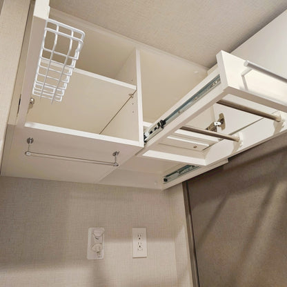 【YLS09】 天吊り収納 スマートランドリーキャビネット W725 吊戸棚 モデルルーム展示品