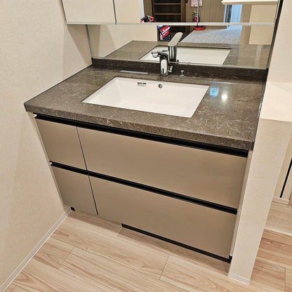 【RTK02】タカラスタンダード ミラーキャビネット付き洗面化粧台 三面鏡 W1000