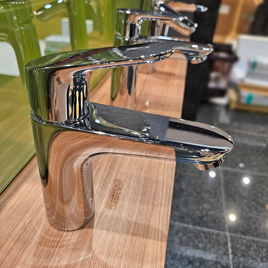 【TCC16】Hansgrohe ハンスグローエ シングルレバー洗面混合水栓 100 フォーカス クールスタート （ポップアップ引棒無） 31509000