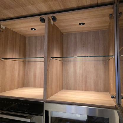 【STF03】タカラスタンダード ペニンシュラ型 高級 システムキッチン＋カップボードセット 左シンク キッチン間口2720 カップボード間口2780