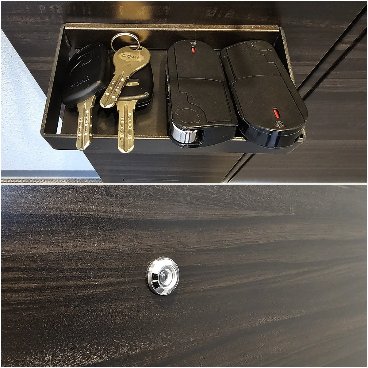 HMC01】日本フネン製 枠付き 玄関ドア/右吊/鍵5本/インターホン子機親