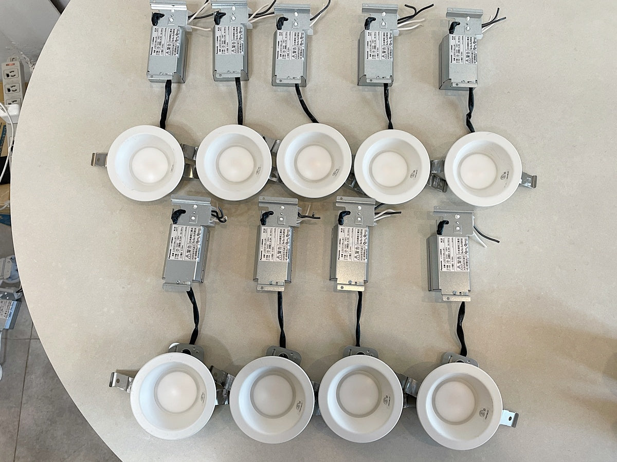 〇Panasonic LED照明器具9個【RN0810-5】