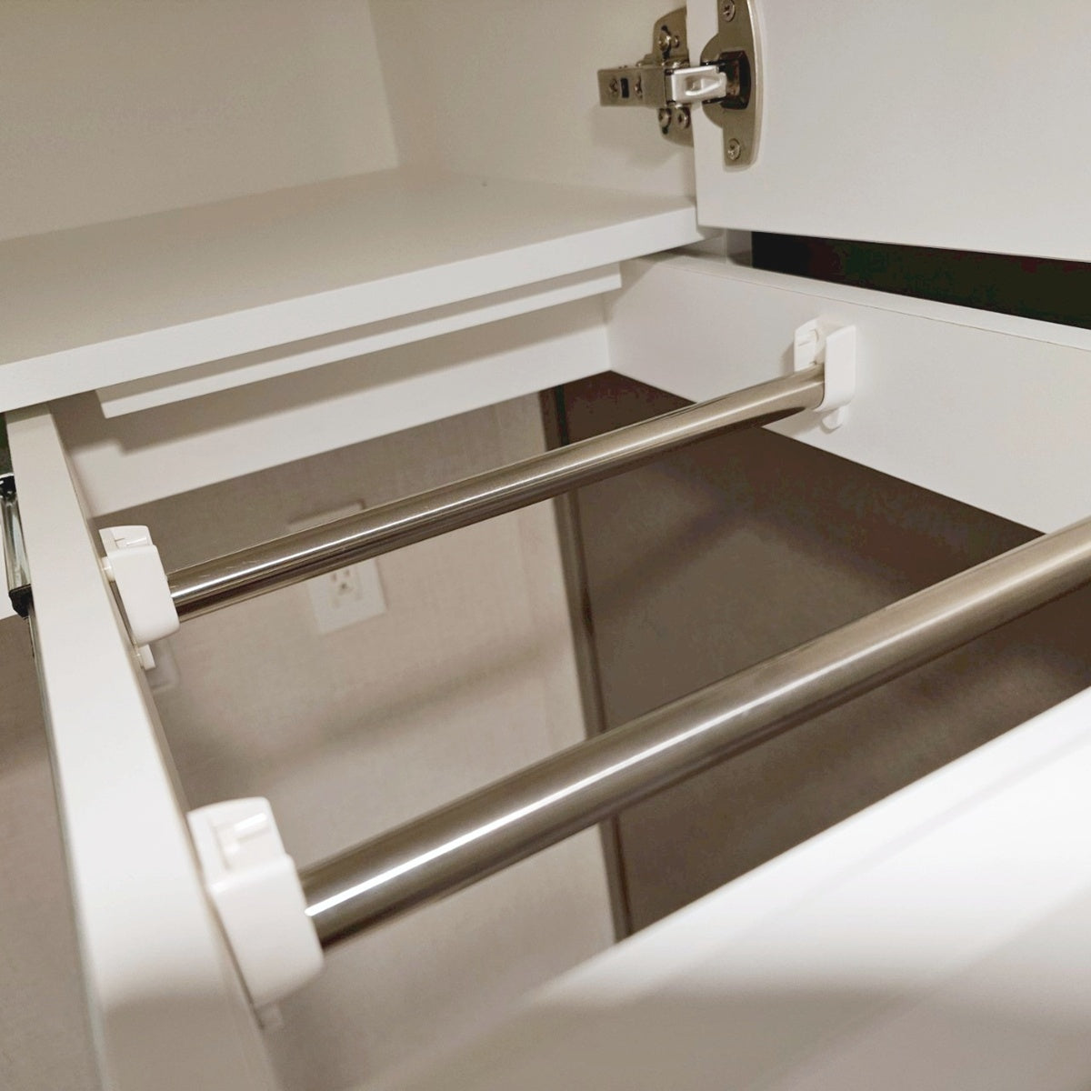 【YLS09】 天吊り収納 スマートランドリーキャビネット W725 吊戸棚 モデルルーム展示品