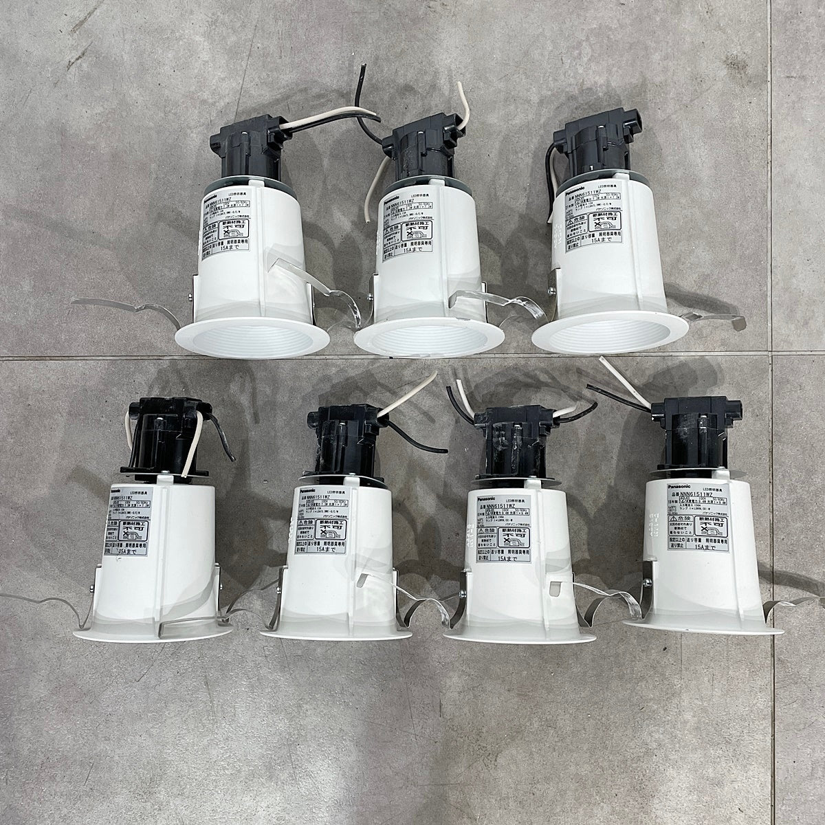 〇Panasonic LED照明器具7点セット【RN0516-5】