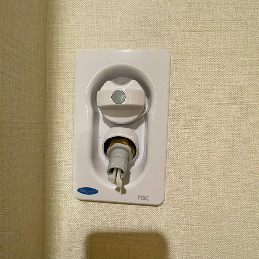 【SCK19】 TBC製 単水栓 洗濯機用コンセント