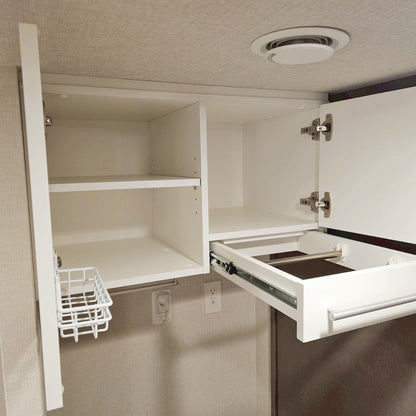 【YLS09】 天吊り収納 スマートランドリーキャビネット W725 吊戸棚 モデルルーム展示品