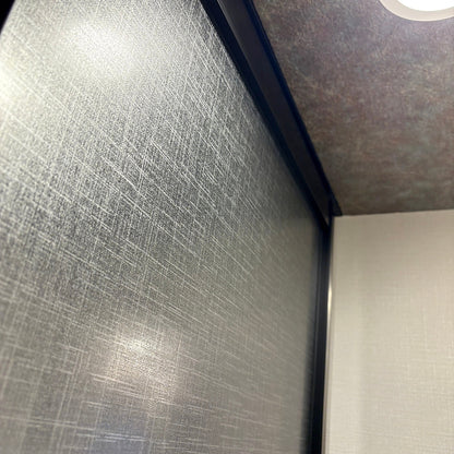 【KNK06】ガラス吊戸 3枚 可動間仕切り 引戸 上吊 枠なし