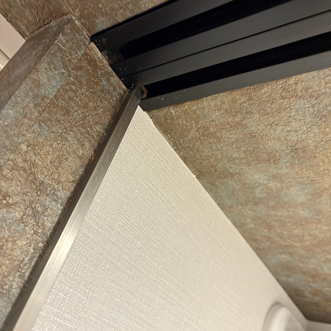 【KNK06】ガラス吊戸 3枚 可動間仕切り 引戸 上吊 枠なし