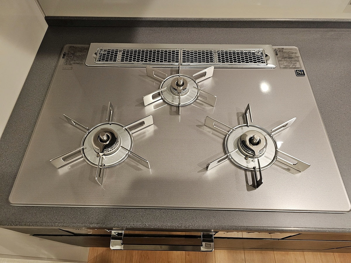 【12-2HIMI】タカラスタンダード ペニンシュラ型(欠込み有) システムキッチン＋カップボードセット 右シンク_欠込み有 間口2630