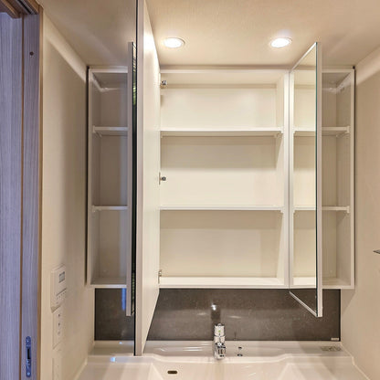 【CKN23】タカラスタンダード 洗面化粧台 ミラーキャビネット カウンター一体型ボウル W1200