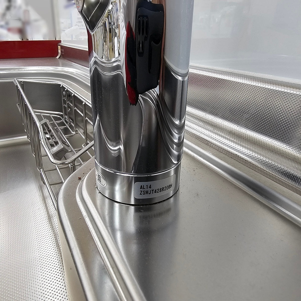 【Y3-1】クリナップ I型 システムキッチン 左シンク 昇降付吊戸棚 W2550 ステンレス天板