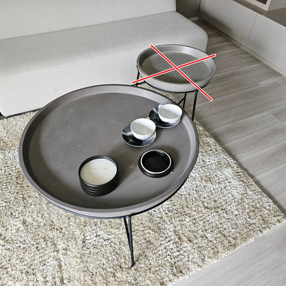 【PSF11】moda en casa モーダ・エン・カーサ コーヒーテーブル APOLLO アポロ コンクリート