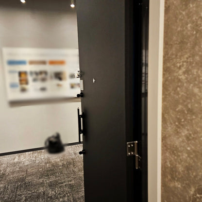 【SKG01】日本フネン製 枠付き 玄関ドア 左吊 鍵1本 インターホン子機親機セット