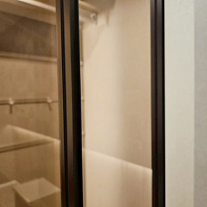 【YLS14】ガラススライドドア 吊り戸 2枚 上吊