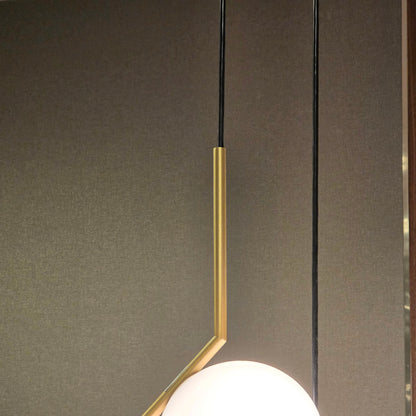 【STF35-3】FLOS アイシーライツ S1 JP ゴールド ペンダントライト小×1個 (単体販売※セット販売ではありません)